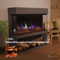 Glow Fire PR17 Grau Elektrokamin