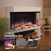 Glow Fire PR17 Weiss Elektrokamin