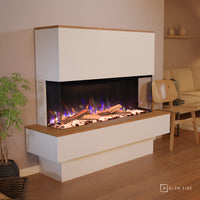 Glow Fire PR19 Camino elettrico E-Motion 3D