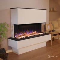 Glow Fire PR19 Camino elettrico E-Motion 3D