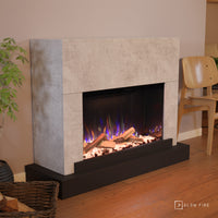 Cheminée électrique Glow Fire PR4 E-Motion 3D