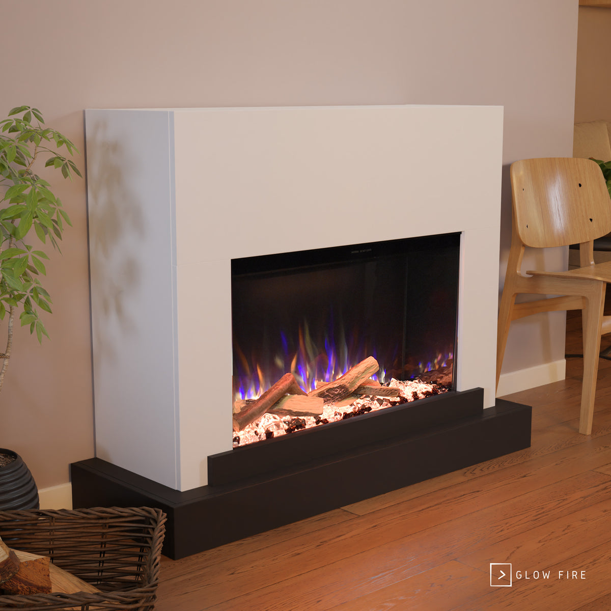 Cheminée électrique Glow Fire PR4 E-Motion 3D