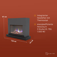 Cheminée électrique Glow Fire PR4 E-Motion 3D