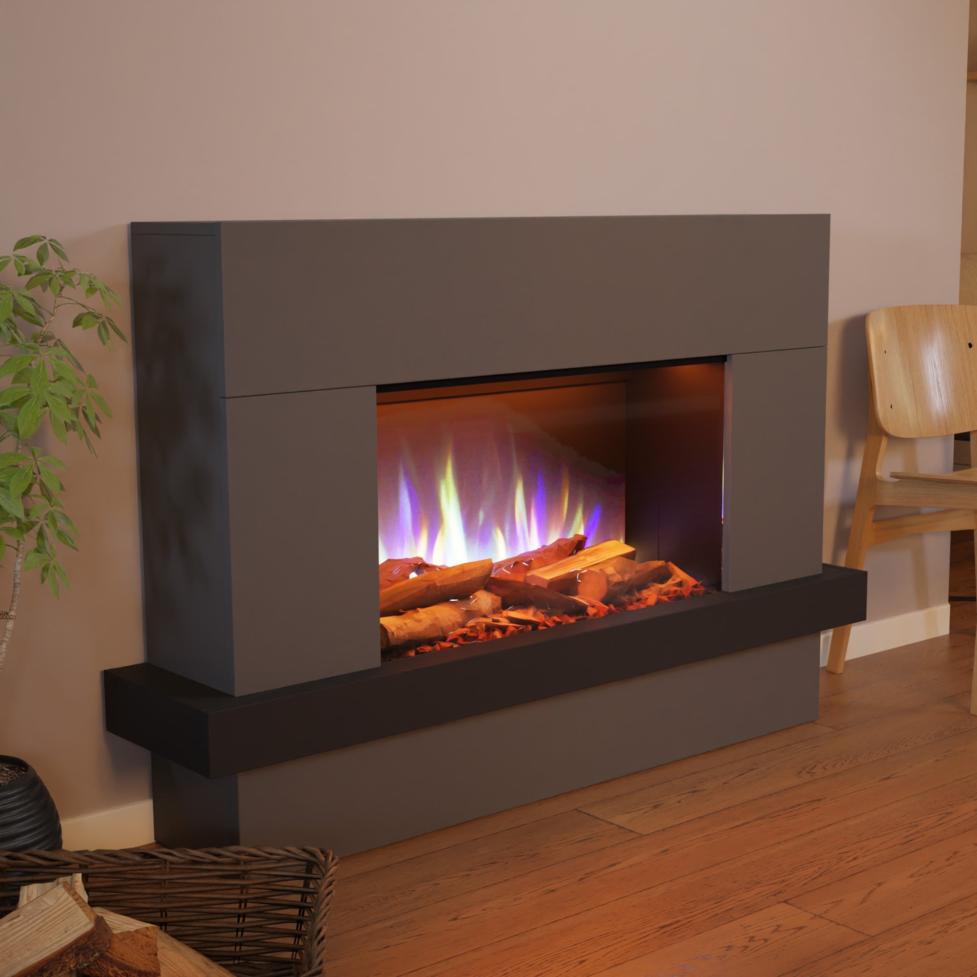 Glow Fire PR9 Elektrokamin E-Motion 3D