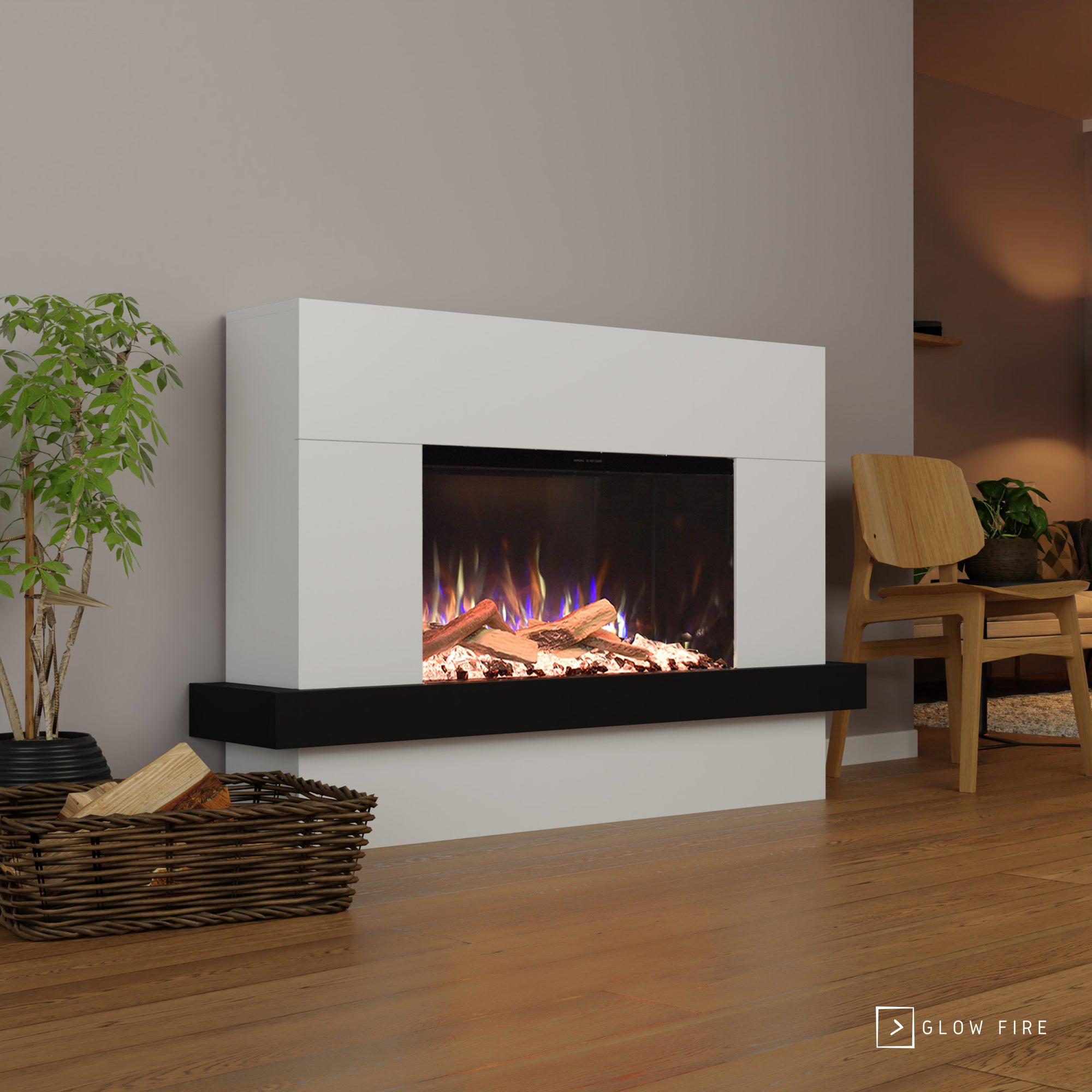 Glow Fire PR9 Elektrokamin E-Motion 3D