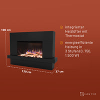 Glow Fire PR9 Elektrokamin E-Motion 3D