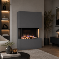 Cheminée électrique Glow Fire Portia 3 faces E-Motion 3D