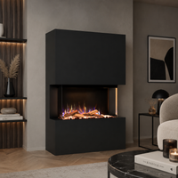 Cheminée électrique Glow Fire Portia 3 faces E-Motion 3D