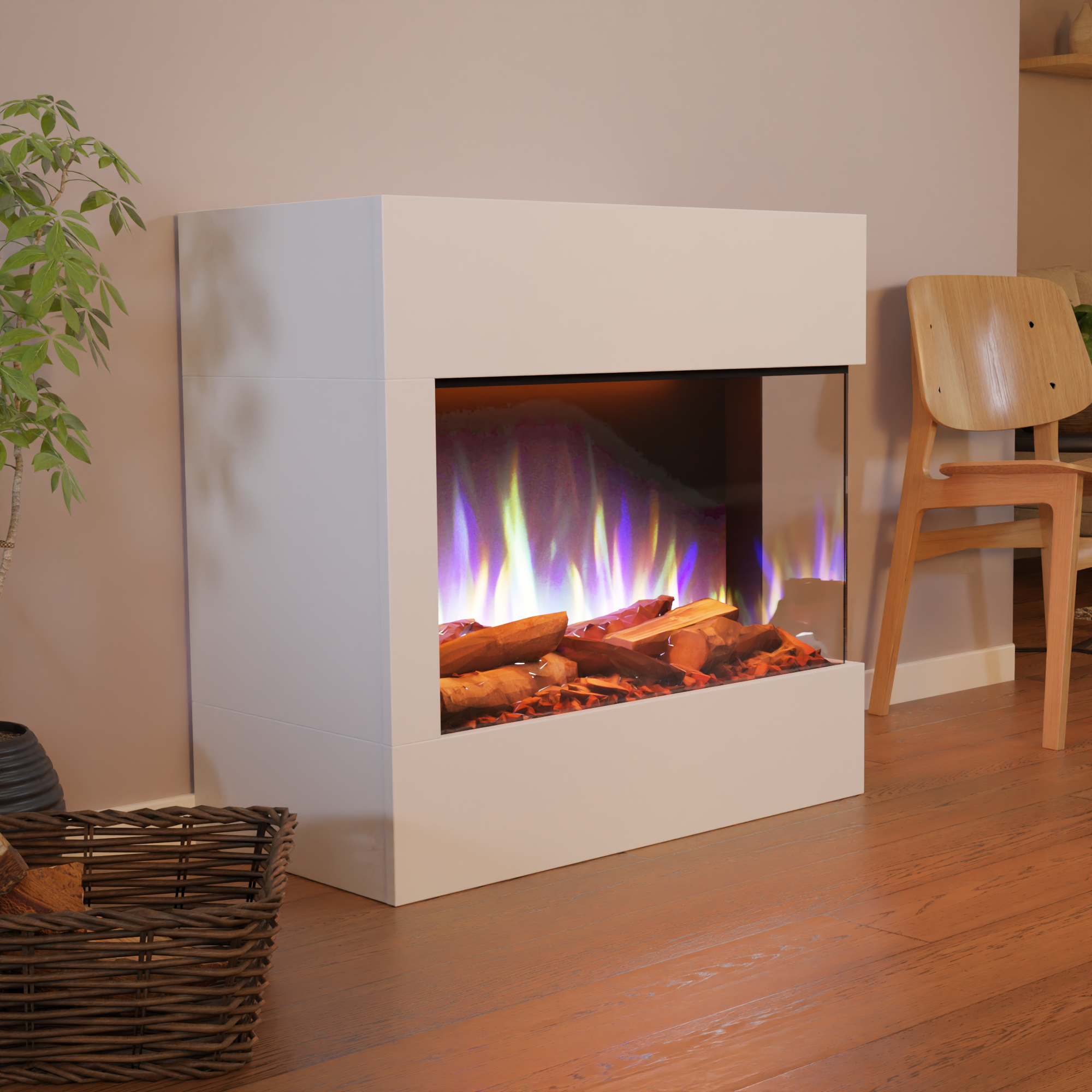 Glow Fire Portia Mini Elektrokamin E-Motion 3D