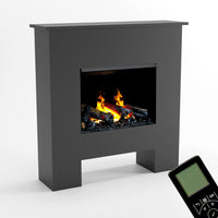 Glow Fire Poseidon Opti Myst Grau Elektrokamin mit Wasserdampf