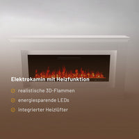Glow Fire Rhea Weiß Elektrokamin
