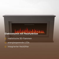 Glow Fire Rhea Grau Elektrokamin