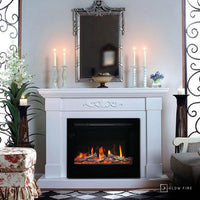 Glow Fire SCM Schwarz Elektrokamin 