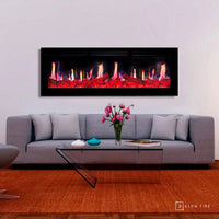 Glow Fire SCM Schwarz Elektrokamin 
