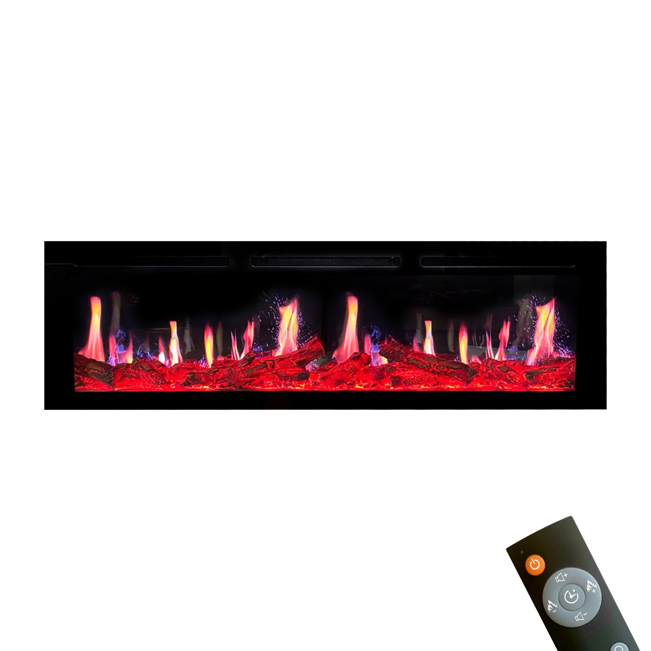 Glow Fire SCM Schwarz Elektrokamin 