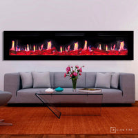 Glow Fire SCM Schwarz Elektrokamin 