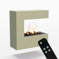 Glow Fire Schiller Wall Multicolor Elektrokamin mit Wasserdampf