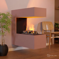 Glow Fire Schiller Wall Multicolor Elektrokamin mit Wasserdampf