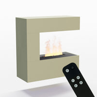 Glow Fire Schiller Wall Multicolor Elektrokamin mit Wasserdampf