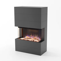 Glow Fire Portia Grau Elektrokamin