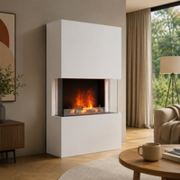 Cheminée électrique Glow Fire Tucholsky, séparateur de pièce