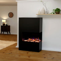 Glow Fire Portia Schwarz Elektrokamin