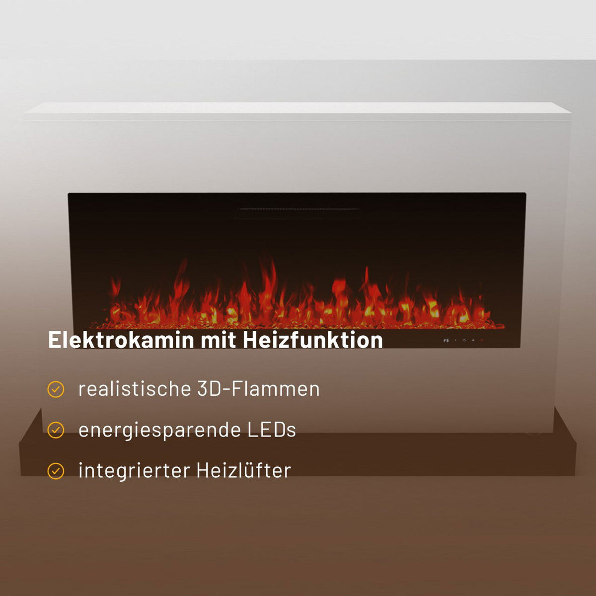 Glow Fire Zeus Weiß Elektrokamin