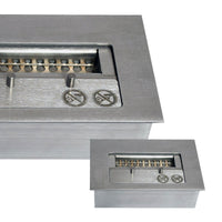Glow Fire BIO Burner 24 Ethanolbrenner Silber