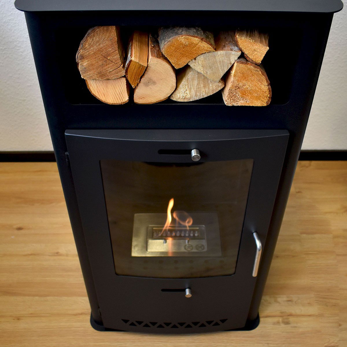 Glow Fire Oslo Ethanol Kamin Schwarz