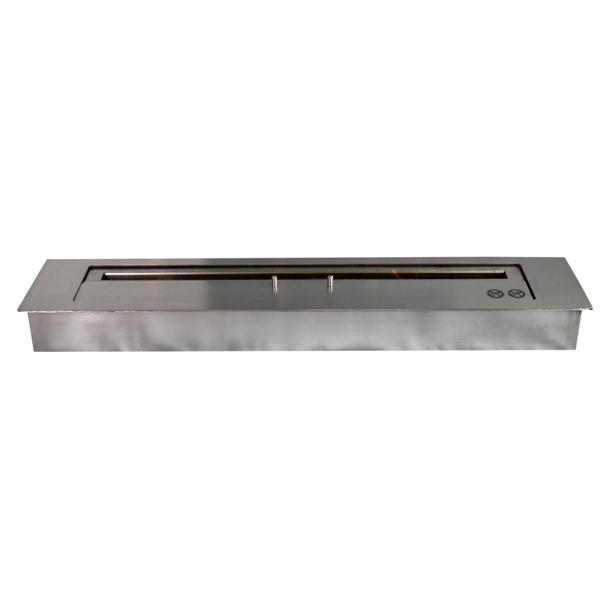 Glow Fire BIO Burner 80 Ethanolbrenner Silber