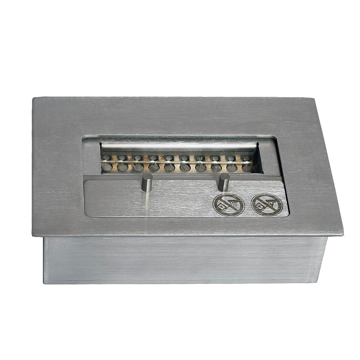 Glow Fire BIO Burner 24 Ethanolbrenner Silber