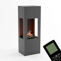 Glow Fire Böll Grau Elektrokamin mit Wasserdampf