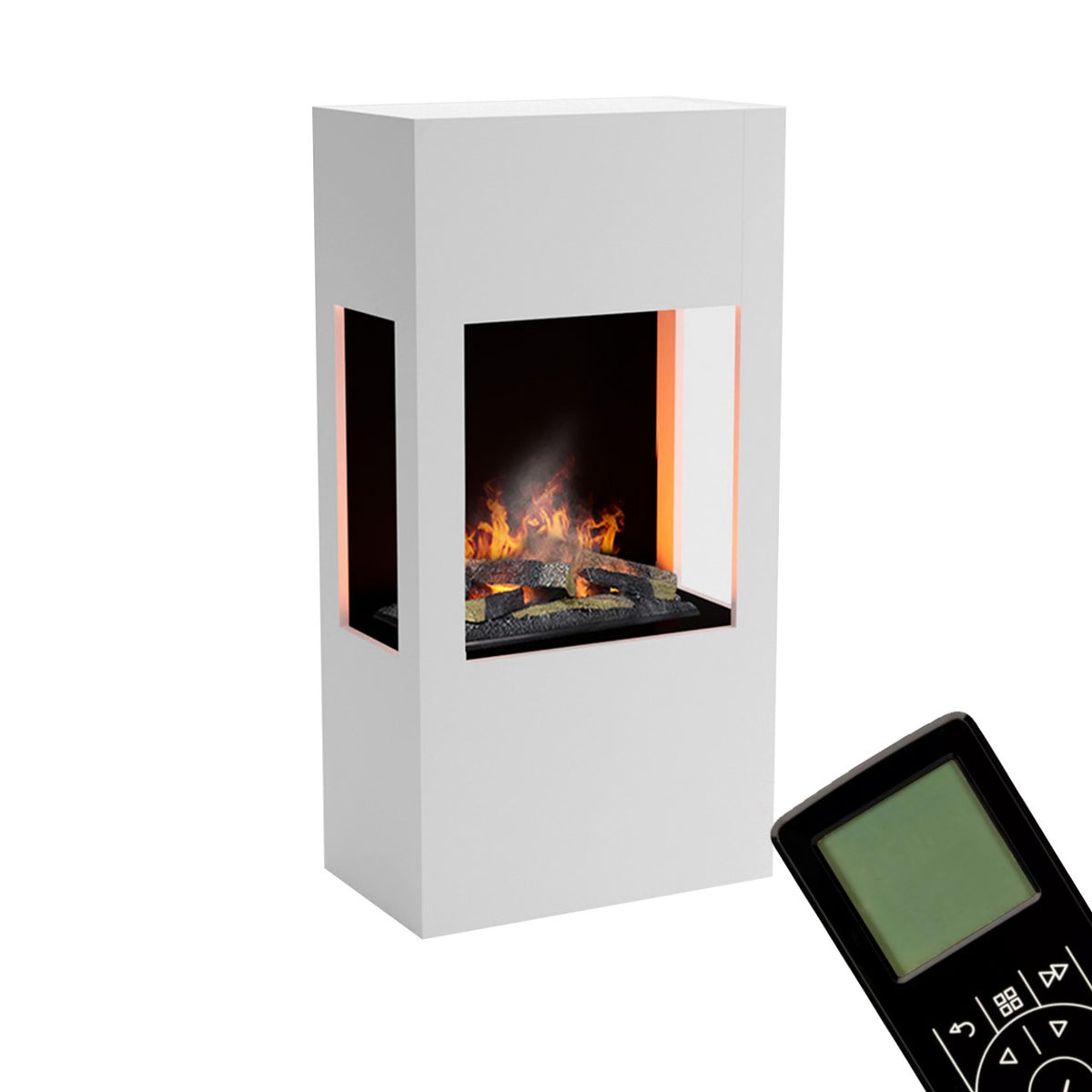Glow Fire Böll Weiß Elektrokamin mit Wasserdampf