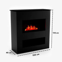 Glow Fire Brecht Elektrokamin Opti-Myst Cassette 500 ohne Holzdekoration