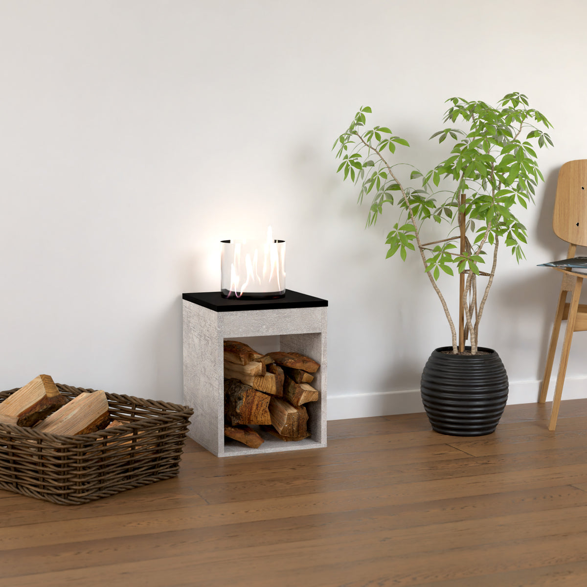Cheminée à l’éthanol Glow Fire Emma Concept S