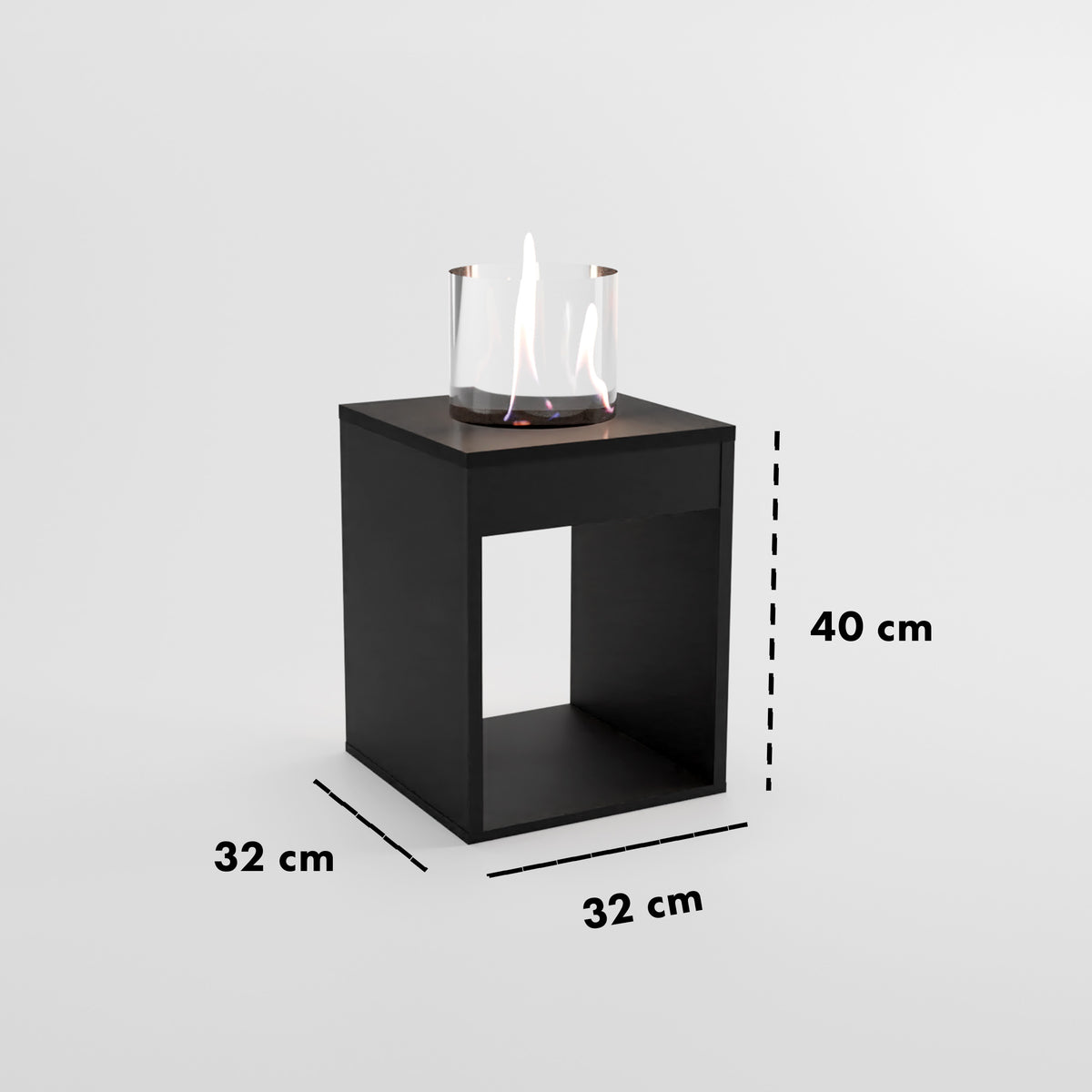 Cheminée à l’éthanol Glow Fire Emma Concept S