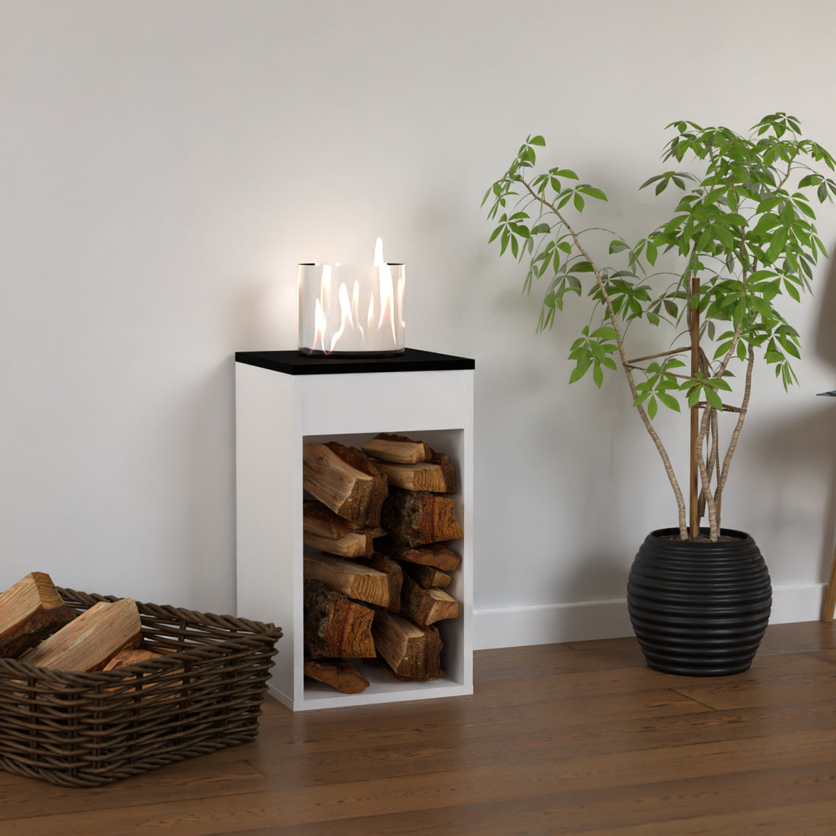 Cheminée à l'éthanol Glow Fire Emma Concept M