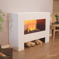 Glow Fire Fallada Weiß Elektrokamin mit Wasserdampf