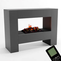 Glow Fire Fallada Elektrokamin Opti-Myst Cassette 500 mit Holzdekoration