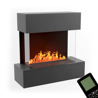Glow Fire Hölderlin Elektrokamin Opti-Myst Cassette 500 ohne Holzdekoration