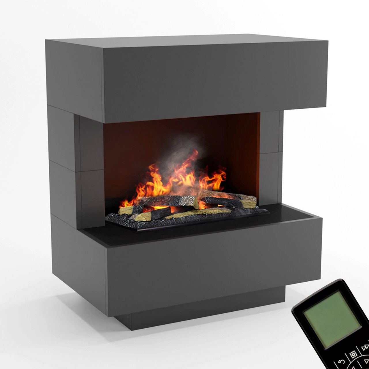 Glow Fire Kleist Grau Elektrokamin mit Wasserdampf