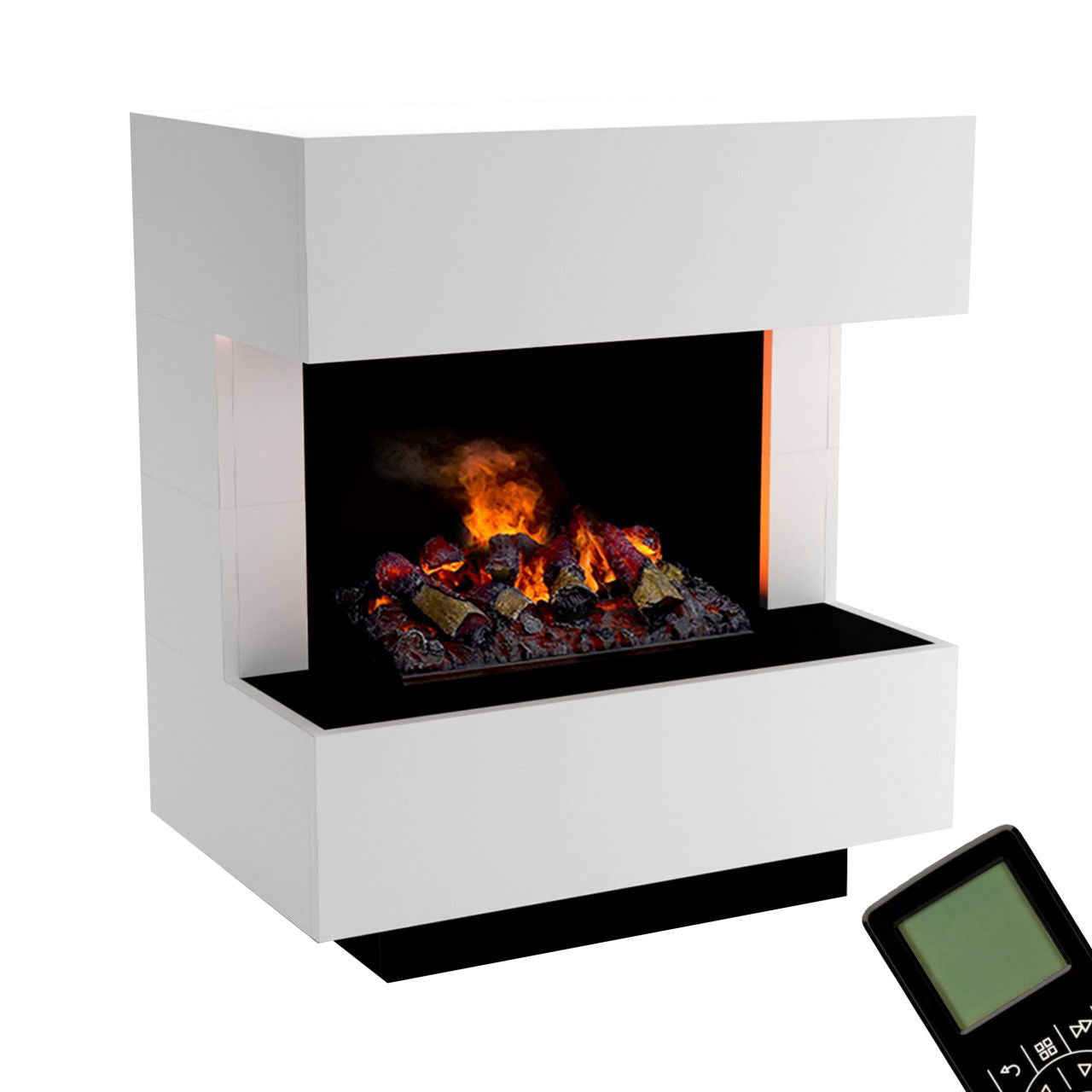 Glow Fire Kleist Elektrokamin Opti-Myst Cassette 500 mit Holzdekoration