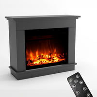 Glow Fire Atlas Grau Elektrokamin