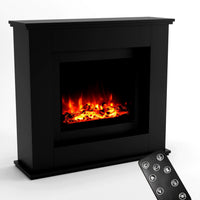 Glow Fire Europa Elektrokamin Schwarz