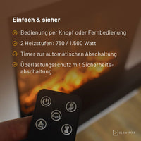 Glow Fire Tarvos Elektrokamin