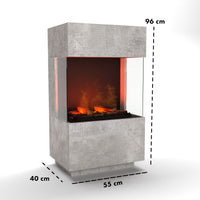 Cheminée électrique Glow Fire OGF 1 Mini