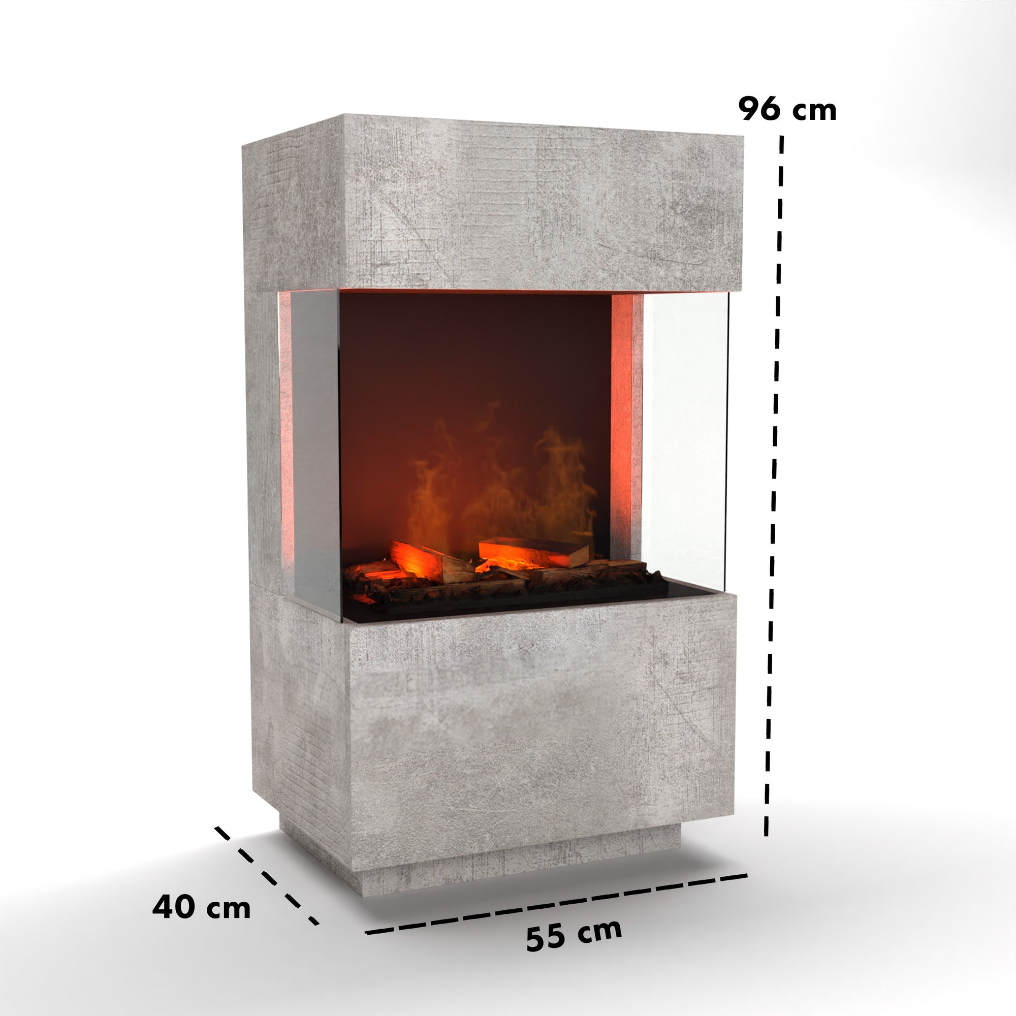 Cheminée électrique Glow Fire OGF 1 Mini