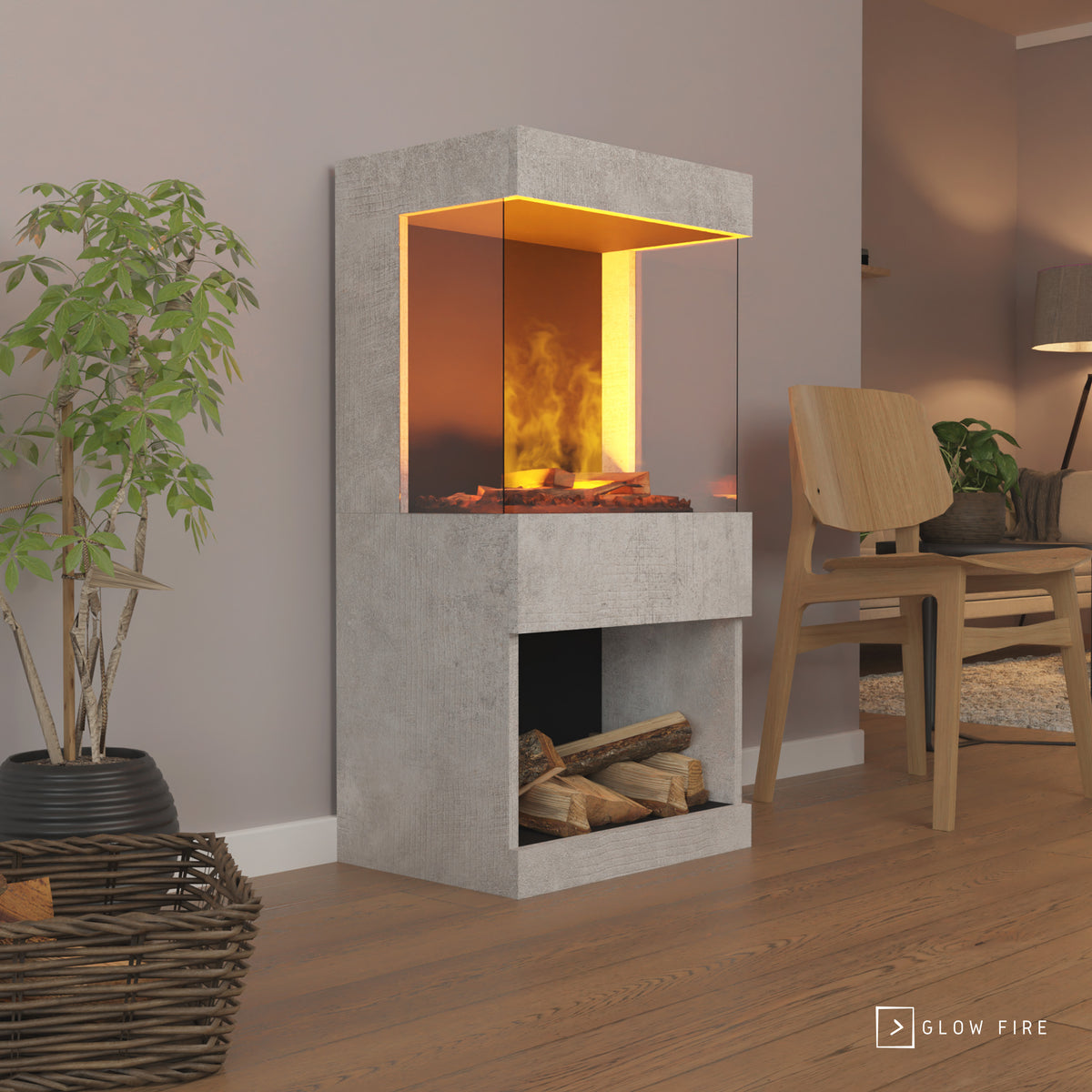 Cheminée électrique Glow Fire OGF 2