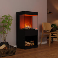 Glow Fire OGF2 Schwarz Elektrokamin mit Wasserdampf