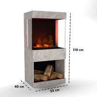 Cheminée électrique Glow Fire OGF 2